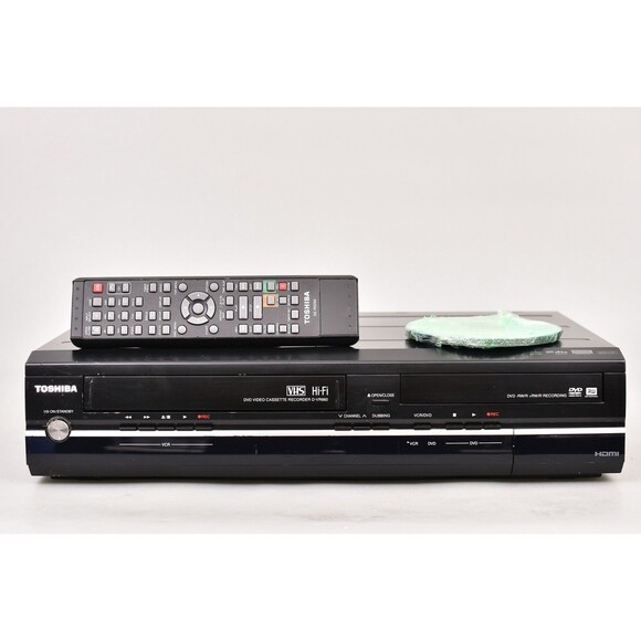 TESTED TOSHIBA D-VR660 HDMI DVD RECORDER/VCR COMBO VCR NOT WORKING - Picture 1 of 11